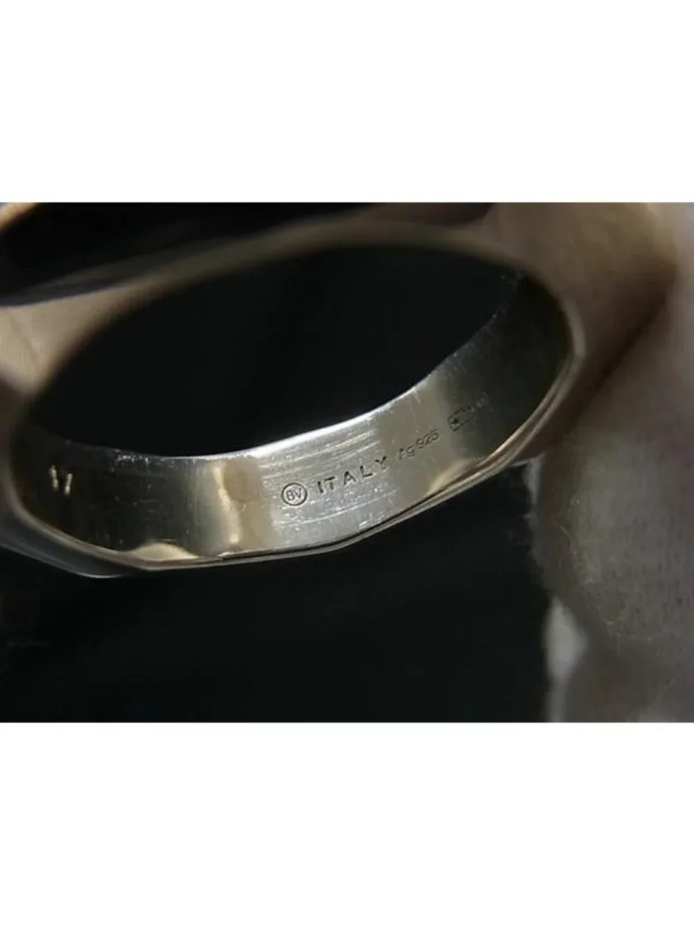 Bottega Veneta Ring Octagon Silver